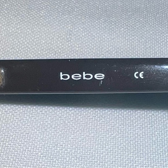 bebe BB5071 Eyeglasses Jinxed Gold Leopard Black 51-16-135 Original Case EUC - Picture 9 of 9